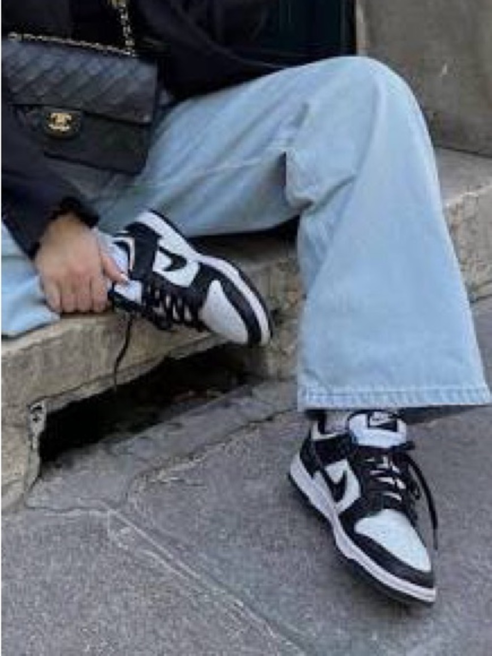 🖤 Nike 🐼 Panda Dunks Black and White Low Pro Sneakers Women’s